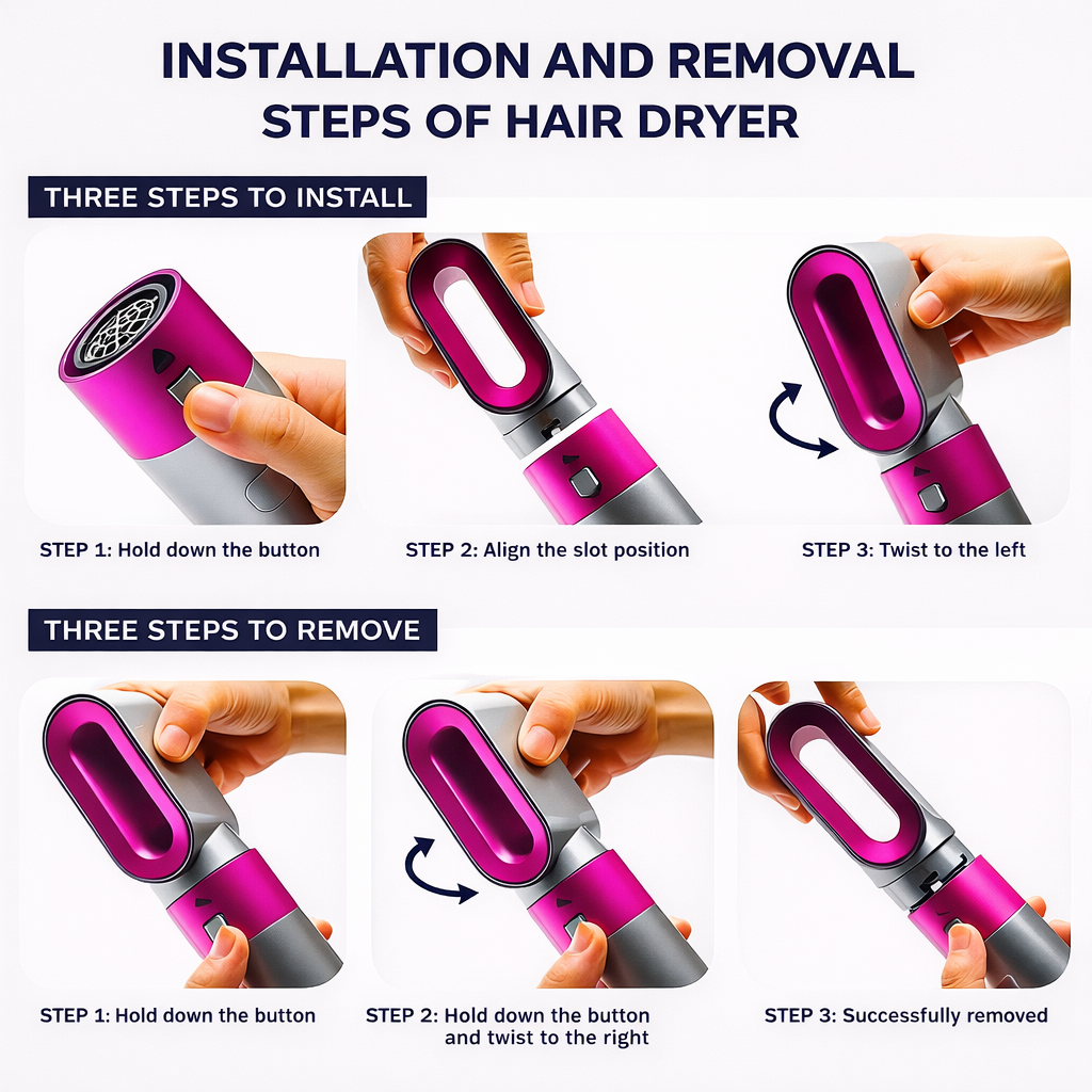 AirStyle Pro™ 5-in-1 Hair Styling Tool – Dry, Curl & Straight in Minutes